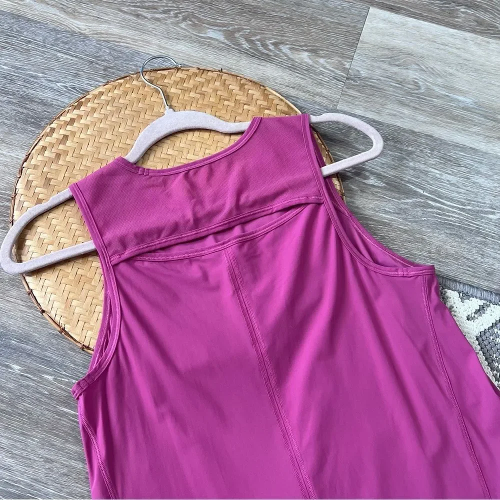 Lululemon sculp tank in dark pink/purple Women’s‎ Size 6